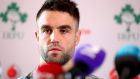 Conor Murray: “It’s our team and we want to put it right. We slipped up last weekend.” Photograph: James Crombie/Inpho 