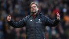  Jurgen Klopp: “Life is not as bad as it looks at the moment. It is football and we can sort it.” Photograph:  Gareth Copley/Getty Images