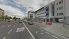 A man in his late teens was arrested and detained at Ballymun Garda station (above right) under provisions of Section 4, the Criminal Justice Act. File photograph: Google Street View