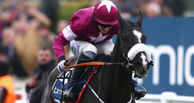 Bryan Cooper on Irish-trained Don Cossack on the way to winning the Cheltenham Gold Cup last year. Photograph: Michael Steele/Getty Images