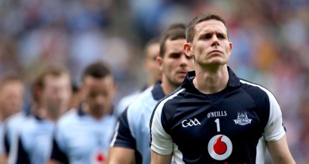 Three-time All-Ireland champion and current Dublin senior football captain Stephen  Cluxton won a special recognition award from his alma mater DCU. Photograph: Inpho/Ryan Byrne