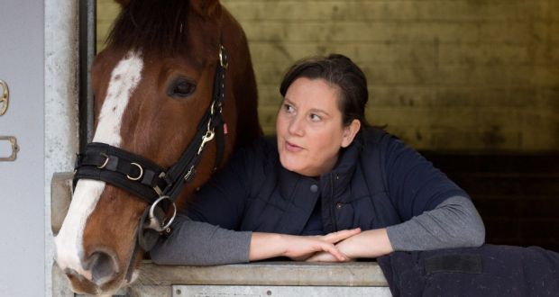 For Leslie, riding a horse is like a form of meditation; she finds the bond between herself and her horse therapeutic. Photograph: Declan Devlin