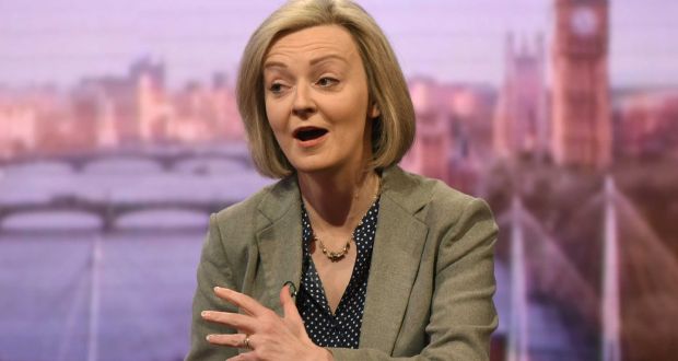  Liz Truss: the lord chancellor’s  shock ruling saw shares in insurance companies tumble. Photograph: PA