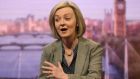  Liz Truss: the lord chancellor’s  shock ruling saw shares in insurance companies tumble. Photograph: PA