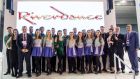Members of the cast of Riverdance at the Ding stand: “Riverdance is such a global brand and one that denotes everything that is strong and contemporary about Ireland.”