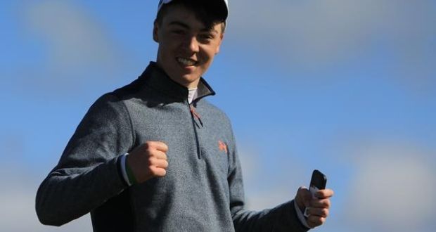 Kevin LeBlanc, The Island and Maynooth University, who reached the semi-final of the Spanish Amateur Championship at El Saler, Valenciato.