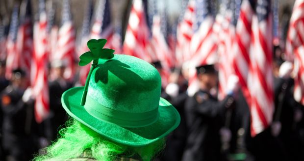 St Patrick’s Day parade in New York: Enda Kenny is going to the White House on St Patrick’s Day to “stand up for the undocumented Irish” – but will he stand up for all of those in the same boat? Photograph: iStock