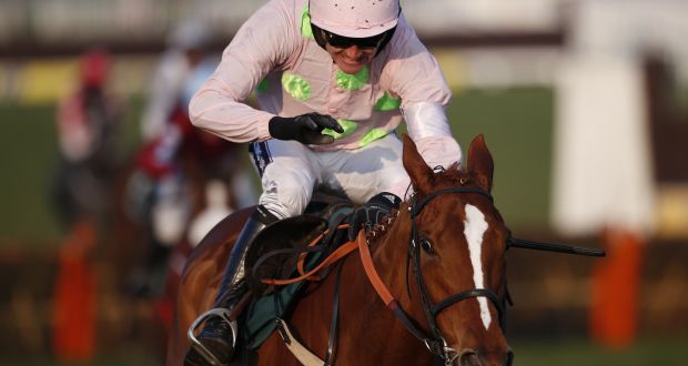 Ruby Walsh rides  Limini  to win The Trull House Stud Mares’ Novices’ Hurdle Race at Cheltenham last year. Photograph: Getty 