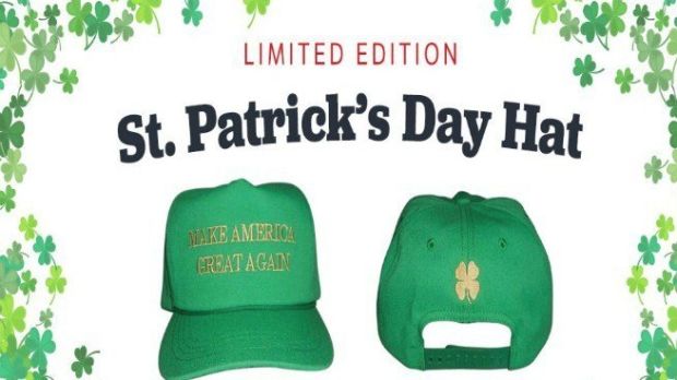 Make America Great Again with an ultra-lucky four-leaf clover.