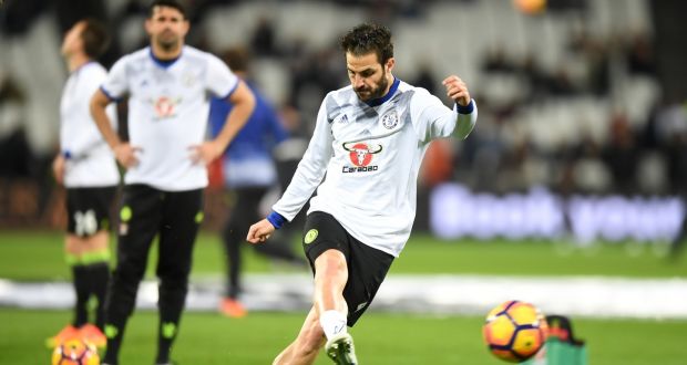Spanish soccer player Cesc  Fàbregas of Chelsea: one of some 300,000 Spaniards believed to reside in the UK. Photograph: Getty Images