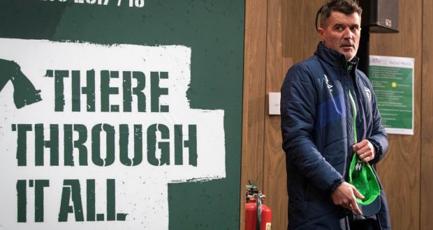 Republic of Ireland assistant manager Roy Keane:  “We’ll do our best to win a game of football . . . This idea, this element of doom and gloom with the injuries – I think the players are in a good place.” Photograph: Ryan Byrne/Inpho