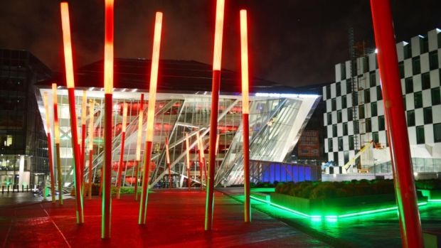 Alongside the public piazza at the Bord Gáis Energy Theatre in Dublin, the venue has been “part of a kind of regeneration not only for the docklands, but of Irish culture,” says Daniel Libeskind. Photograph: Alan Betson