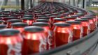 The incident involved a shipment of empty cans that were delivered to a Coca-Cola plant in Co Antrim. Photograph: Carla Gottgens/Bloomberg