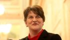The DUP leader Arlene Foster said the talks aimed at restoring the Northern Executive and Assembly were “more structured”. Photograph: Niall Carson/PA Wire