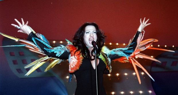 In 1998 transgender singer Dana International won the competition for Israel with her song ‘Diva’. Photograph: Peter Bischoff/Getty Images
