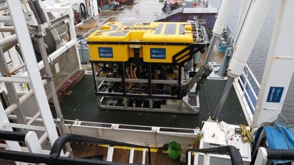 Rescue 116: Holland I, the remotely operated vehicle that will scan the seabed where the Sikorsky S-92 crashed