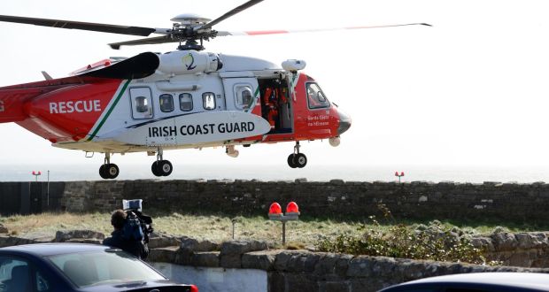 Scene of the search at Blacksod, Co Mayo: The seeds of the destruction of Rescue 116, and the deaths of its crew, may have been sown long before the Coastguard Sikorsky S92 helicopter took off.  Photograph: Dara Mac Dónaill 