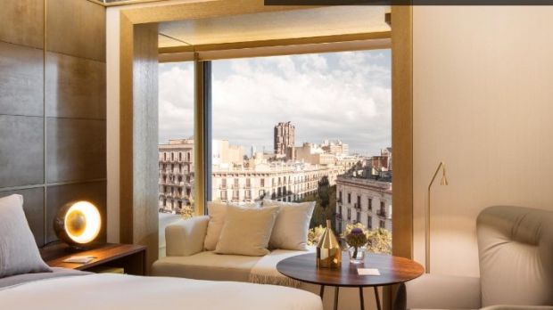 The Alamanac hotel in Barcelona.