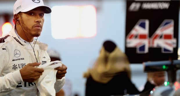 Lewis Hamilton: “You are supposed to have a five-second gap and I think I had a four-second gap. Just a misjudgment from myself.” Photo: Mark Thompson/Getty Images
