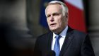 French foreign minister Jean-Marc Ayrault: “This method [of production] bears the signature of the regime and that is what allows us to establish its responsibility in this attack.” Photograph:  Stephane De Sakutin/AFP/Getty Images