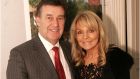 File photograph of Bill Cullen and Jackie Lavin in  Dublin. File photograph: Dara Mac Dónaill/The Irish Times