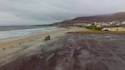 A Google Street View of the beach at Dooagh, Achill, which was washed away in a storm in 1984 and has now returned