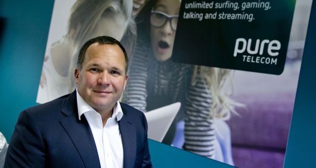 Paul Connell, director, Pure Telecom: “We have exciting plans to remain at the cutting-edge of the telecommunications market.” Photograph: Colm Mahady/Fennells