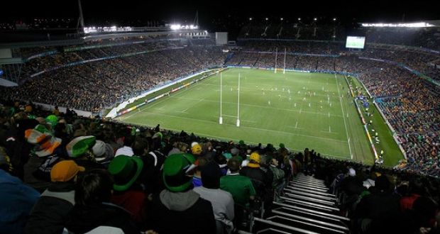 Eden Park during Ireland’s 2011 World Cup win over Australia. Photograph: Anthony Au-yeu/Inpho 