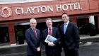 Dalata group: Deputy chief executive in charge of business development and finance Dermot Crowley,  chief executive Pat McCann   and deputy chief executive Stephen McNally. Photograph:  Maxwells 