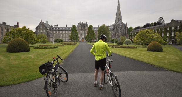 The start: Park at St Patrick’s College Maynooth, Co Kildare.