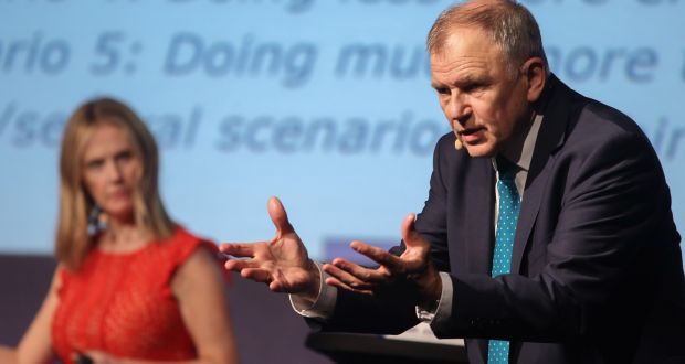 Vytenis Andriukaitis, European commissioner for health and food safety,  at the EU Citizens’ Dialogue on Health and Food Safety at  Dublin Castle, on Monday. Photograph: Maxwell’s 