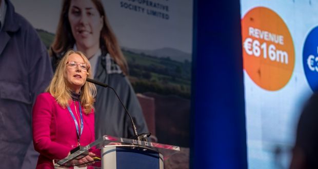 Glanbia managing director Siobhán  Talbot: has learned from her predecessor John Maloney. Photograph: Dylan Vaughan.
