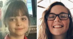 Eight-year-old Saffie Rose Roussos and 18-year-old Georgina Callander who perished in the terror attack at the Manchester Arena. 