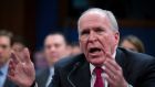 Former CIA director John Brennan testifies before the House Intelligence Committee hearing on the investigation about Russian interference in the 2016 presidential campaign on Capitol Hill.