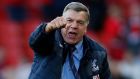 Crystal Palace manager Sam Allardyce has confirmed he has left the club. Photograph: Reuters