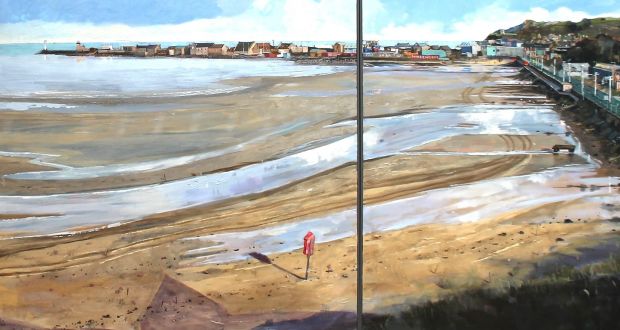 Two months on the coast oil on canvas, by Una Sealy  