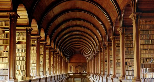 Trinity College Library: TCD welcomed its higher ranking which placed it in the top 1% of universities worldwide. Photograph: The Irish Times