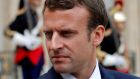 Emmanuel Macron: support for the president has amplified since the first round of the presidential election on April 23rd, while his opponents have lost much ground. Photograph: Philippe Wojazer/Reuters