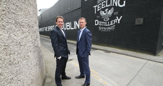  Stephen  and Jack Teeling, who set up  Teeling Distillery in Dublin’s Liberties in 2015. 