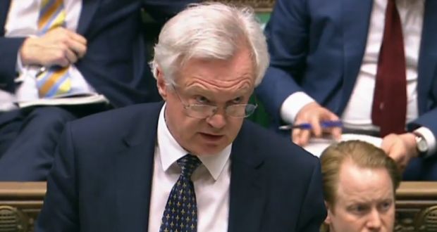 David Davis: he  said the government had looked at contingency plans for walking away without a deal 