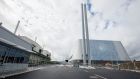 The incinerator at Poolbeg, Ringsend where 11 were hospitalised following an incident at the  incinerator. Photograph: Brenda Fitzsimons / THE IRISH TIMES 