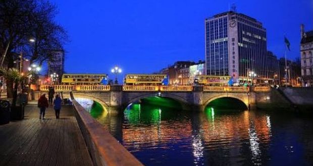 A Mercer survey found Dublin is the second most expensive city in the euro zone  for employees working abroad. File photograph: Getty Images