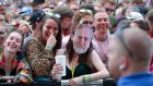Glastonbury: Jeremy Corbyn is due to appear on Saturday afternoon, opening for the outspoken hip-hop duo Run the Jewels. Photograph: Yui Mok/PA Wire