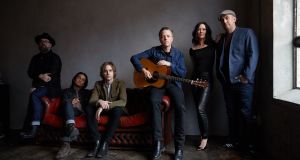 Jason Isbell with his band, the 400 Unit
