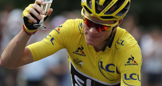  Team Sky rider Chris Froome: “My hunger to win hasn’t got any less but the challenge is bigger this year because the level of my rivals is higher.” Photograph: Kenzo Tribouillard/Reuters