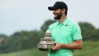 Kyle Stanley secured a first PGA Tour title in five years in the Quicken Loans National. Photograph: Patrick Smith/Getty