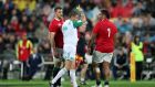 Pundits on New Zealand programme ‘Break Down’ sugggested Mako Vunipola should have been sent off duting the Lions’ win over the All Blacks in Wellington. Photograph: David Davies/PA