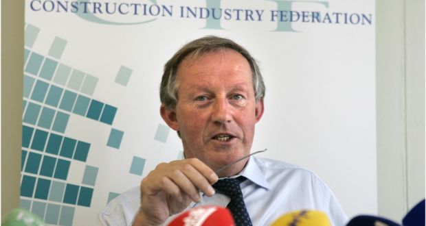 Tom Parlon, CIF director general, has urged the Government to retain the Help to Buy scheme for first-time buyers. Photograph: Dara Mac Dónaill 