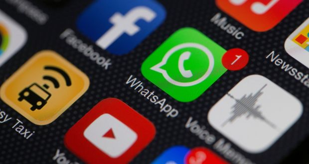 A group of German academics studied almost 6,000 WhatsApp messages found on a phone, seized last year by police from its owner, who was involved in a terror attack last year. Photograph: Brent Lewin/Bloomberg