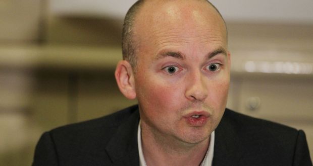 Solidarity TD Paul Murphy has demanded a public  inquiry into Garda evidence on the water charge protest at Jobstown, Tallaght, Co Dublin, in 2014. Photograph: Stephen Collins/Collins Photos
